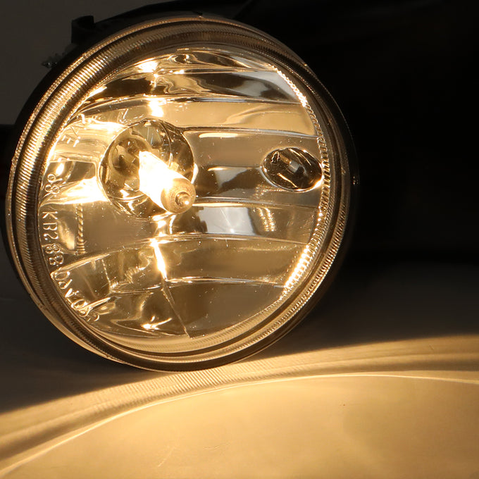 D-Motoring - 99-02 Dodge Ram 1500/2500/3500 Fog Lights - Clear Lens - Plug-n-Play - 2