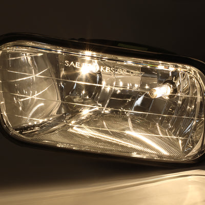 D-Motoring - 09-18 Ram Truck 1500/2500/3500 Fog Lights - Clear Lens - Plug-n-Play - 2