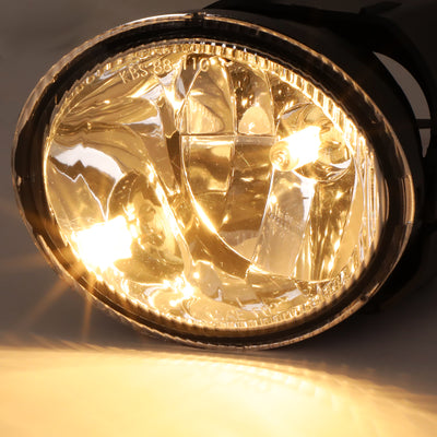 D-Motoring - 02-04 Nissan Frontier/Xterra Fog Lights - Clear Lens - Plug-n-Play - 2