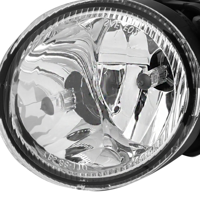 D-Motoring - 02-04 Nissan Frontier/Xterra Fog Lights - Clear Lens - Plug-n-Play - 3