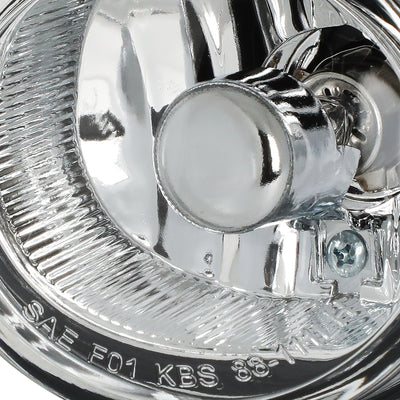 D-Motoring - 04-14 Mazda 5/6/CX-7/CX-9/MPV Fog Lights - Clear Lens - Plug-n-Play - 3