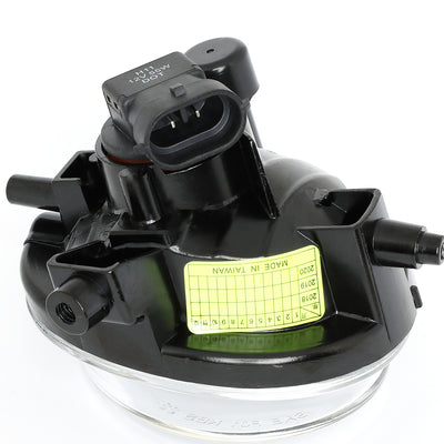 D-Motoring - 04-14 Mazda 5/6/CX-7/CX-9/MPV Fog Lights - Clear Lens - Plug-n-Play - 4