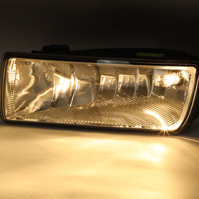D-Motoring - 06-10 Ford Explorer Sport Trac Fog Lights - Clear Lens - Plug-n-Play - 2