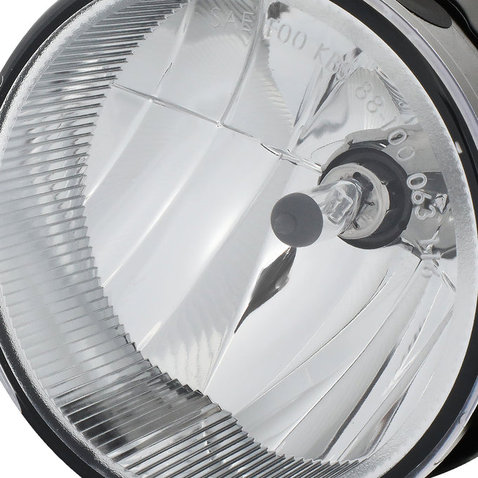 D-Motoring - 2004 Jeep Grand Cherokee Fog Lights - Clear Lens - Plug-n-Play - 3