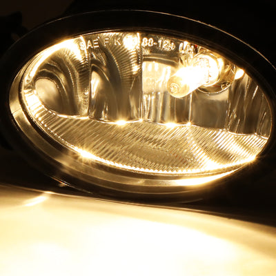 D-Motoring - 02-15 Mercedes C-Class/E-Class/SUV Fog Lights - Clear Lens - Plug-n-Play - 2