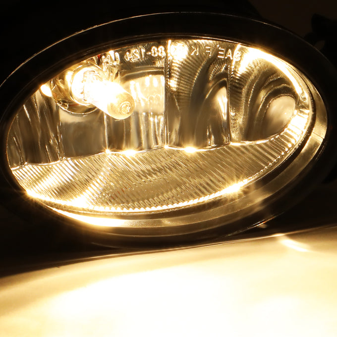D-Motoring - 02-15 Mercedes C-Class/E-Class/SUV Fog Lights - Clear Lens - Plug-n-Play - 2