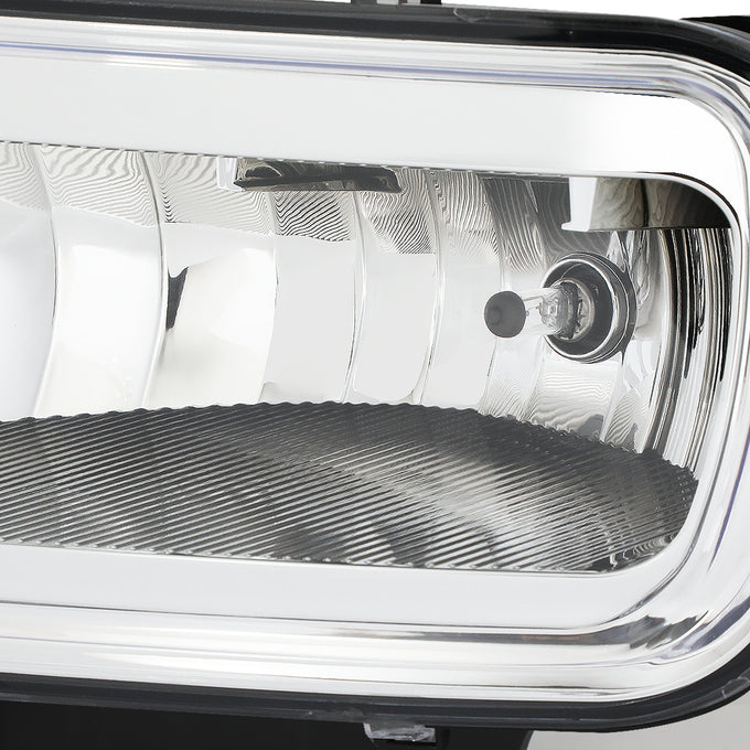 D-Motoring - 04-06 Ford F150/Lincoln Mark LT Fog Lights - Clear Lens - Plug-n-Play - 3