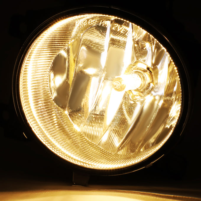 D-Motoring - 13-15 Toyota Rav4/Land Cruiser Fog Lights - Clear Lens - Plug-n-Play - 2