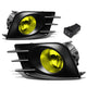 D-Motoring - Fog Lights - W / Switch - Amber Lens - Plug-n-Play - Pair - 11-13 Scion TC - 1