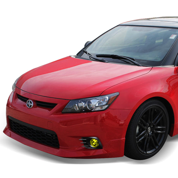 D-Motoring - Fog Lights - W / Switch - Amber Lens - Plug-n-Play - Pair - 11-13 Scion TC - 5