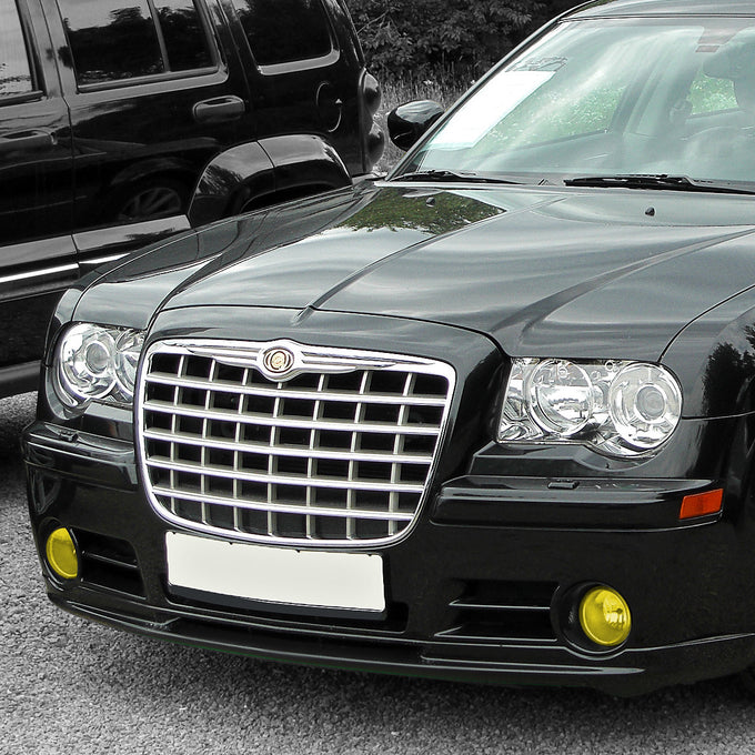D-Motoring - Fog Lights - W / Switch - Amber Lens - Plug-n-Play - Pair - Chrysler 300 C SRT8 Touring Limited S / PT Cruiser / Dodge Journey / Magnum / Jeep Wrangler - 5
