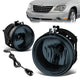 Smoked Lens Fog Lights w/ Switch + Wiring Harnesses <br>05-08 Chrysler Pacifica, 08-10 Dodge Avenger