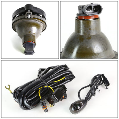 D-Motoring - Fog Lights - W / Switch - Smoked Lens - Plug-n-Play - Pair - Chevy Camaro / Lacrosse / Cadillac CTS / Chevy Camaro / Equinox / HHR - 4