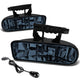 D-Motoring - Fog Lights - W / Switch - Blue Lens - Plug-n-Play - Pair - GMC Sierra 1500(HD) / 2500(HD) / 3500 / GMC Yukon - 1