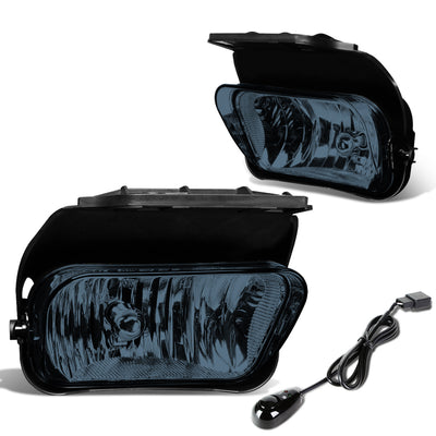 D-Motoring - Fog Lights - W / Switch - Smoked Lens - Plug-n-Play - Pair - Chevy Silverado / Silverado Classic / Avalanche - 1