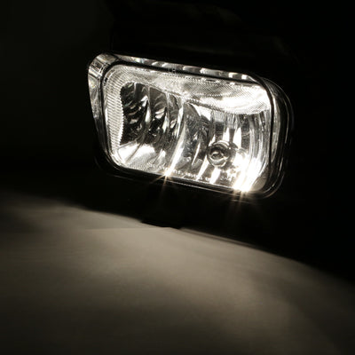 D-Motoring - Fog Lights - W / Switch - Smoked Lens - Plug-n-Play - Pair - Chevy Silverado / Silverado Classic / Avalanche - 2