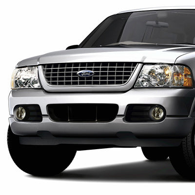 D-Motoring - Fog Lights - W / Switch - Smoked Lens - Plug-n-Play - Pair - 02-05 Ford Explorer - 5