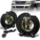 Smoked Lens Fog Lights w/ Switch + Wiring Harness <br>02-05 Ford Explorer