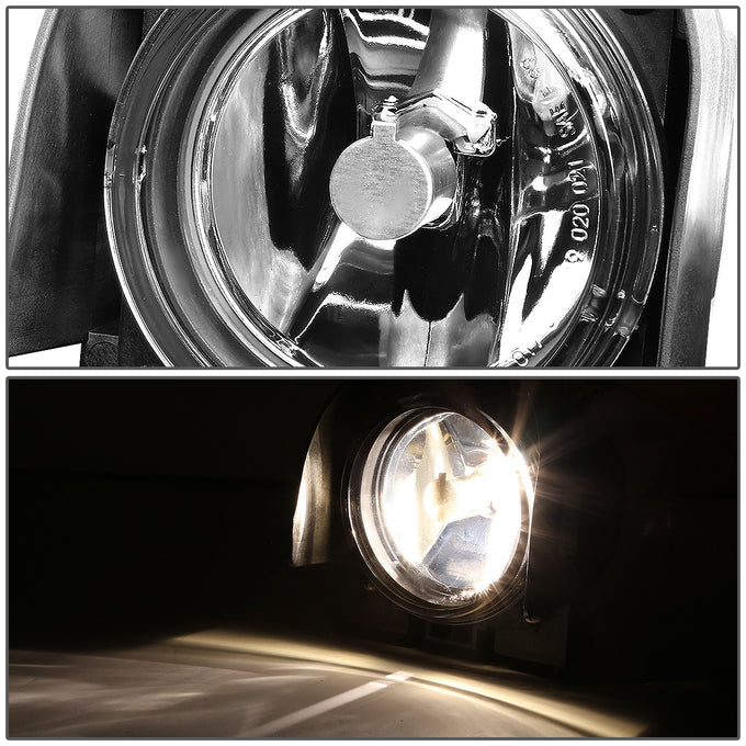 D-Motoring - Fog Lights - W / Switch - Clear Lens - Plug-n-Play - Pair - Ford Explorer Sport / Trac - 2