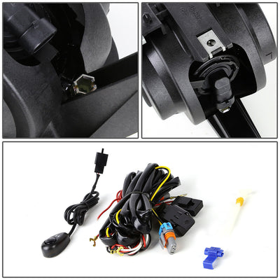 D-Motoring - Fog Lights - W / Switch - Clear Lens - Plug-n-Play - Pair - Ford Explorer Sport / Trac - 3