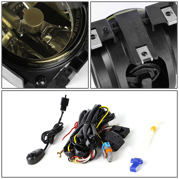 D-Motoring - Fog Lights - W / Switch - Smoked Lens - Plug-n-Play - Pair - Ford Explorer Sport / Trac - 3