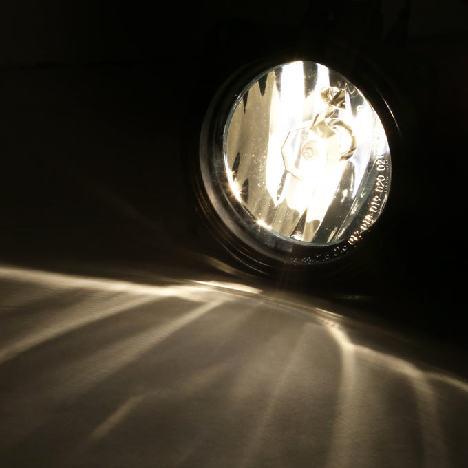 D-Motoring - Fog Lights - W / Switch - Smoked Lens - Plug-n-Play - Pair - Ford Escape / Focus SVT / ZX3 / ZX5 / Mustang Mach I SVT / Lincoln LS - 2