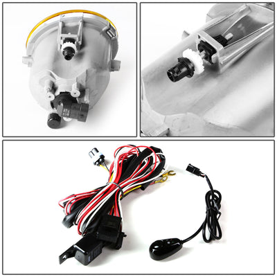 D-Motoring - Fog Lights - W / Switch - Amber Lens - Plug-n-Play - Pair - Toyota Tundra / Sequioa - 4