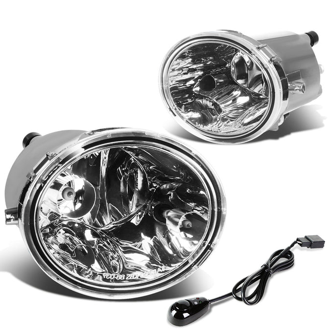 D-Motoring - Fog Lights - W / Switch - Clear Lens - Plug-n-Play - Pair - Toyota Tundra / Sequioa - 1