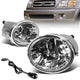 Clear Lens Fog Lights w/ Switch + Wiring Harness <br>00-06 Toyota Tundra, 01-07 Sequioa