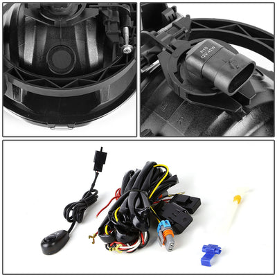 D-Motoring - Fog Lights - W / Switch - Clear Lens - Plug-n-Play - Pair - 05-09 Ford Mustang Pony / GT - 3