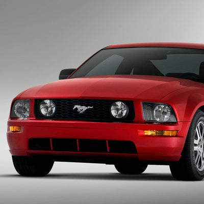 D-Motoring - Fog Lights - W / Switch - Clear Lens - Plug-n-Play - Pair - 05-09 Ford Mustang Pony / GT - 5