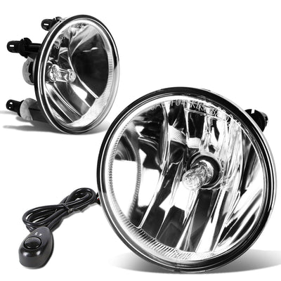 D-Motoring - Fog Lights - W / Switch - Clear Lens - Plug-n-Play - Pair - Ford Mustang Shelby / Bullitt / Escape / Explorer Sport Trac - 1