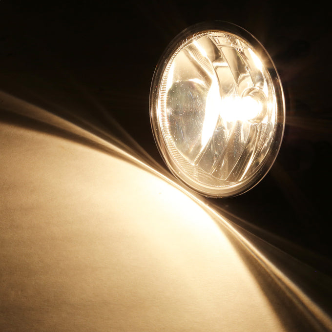 D-Motoring - Fog Lights - W / Switch - Clear Lens - Plug-n-Play - Pair - Ford Mustang Shelby / Bullitt / Escape / Explorer Sport Trac - 2