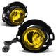 D-Motoring - Fog Lights - W / Switch - Amber Lens - Plug-n-Play - Pair - Nissan Frontier / Xterra - 1