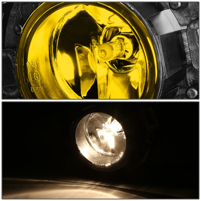 D-Motoring - Fog Lights - W / Switch - Amber Lens - Plug-n-Play - Pair - Nissan Frontier / Xterra - 2