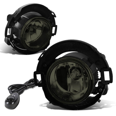 D-Motoring - Fog Lights - W / Switch - Smoked Lens - Plug-n-Play - Pair - Nissan Frontier / Xterra - 1