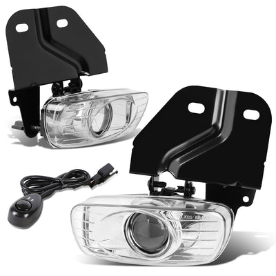 D-Motoring - Fog Lights - W / Switch - Clear Lens - Plug-n-Play - Pair - Cadillac Escalade / GMC Yukon Denali - 1