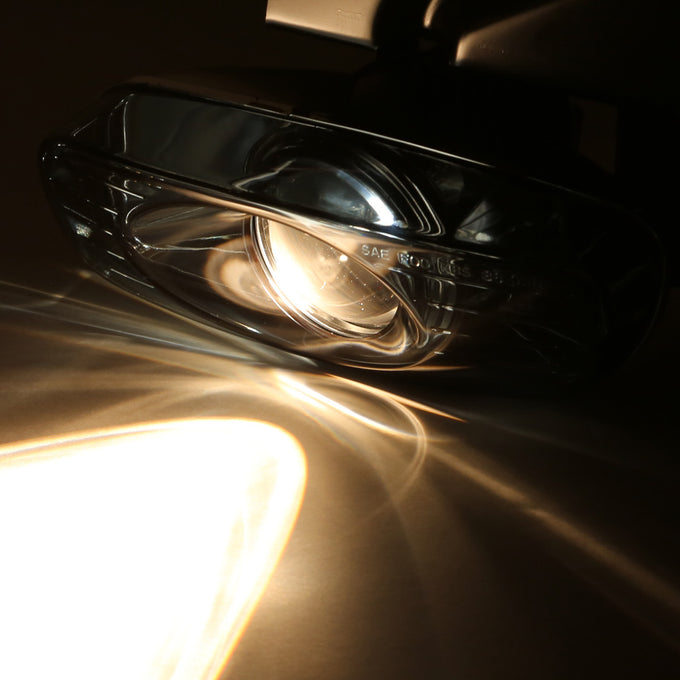 D-Motoring - Fog Lights - W / Switch - Smoked Lens - Plug-n-Play - Pair - Cadillac Escalade / GMC Yukon Denali - 2