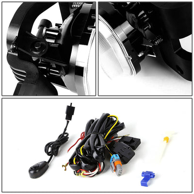 D-Motoring - Fog Lights - W / Switch - Clear Lens - Plug-n-Play - Pair - Ford F-250 SD / F-350 SD / F-450 SD / F-550 - 3