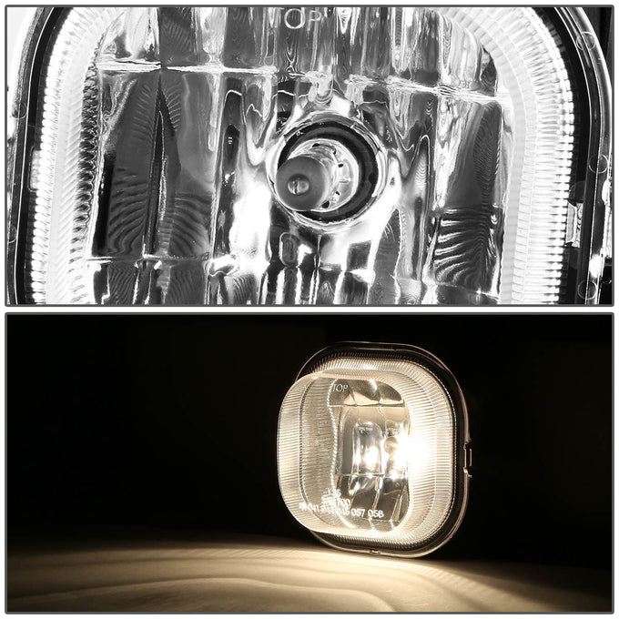 D-Motoring - Fog Lights - W / Switch - Clear Lens - Plug-n-Play - Pair - 06-07 Ford Ranger - 2