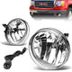 Factory Style Fog Lights w/ Switch + Wiring Harnesses <br>07-14 GMC Sierra 1500 2500HD 3500HD