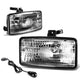 D-Motoring - Fog Lights - W / Switch - Clear Lens - Plug-n-Play - Pair - 00-03 Chevy S10 Xtreme - 1