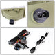 D-Motoring - Fog Lights - W / Switch - Clear Lens - Plug-n-Play - Pair - Chevy S10 Pickup / Blazer - 4