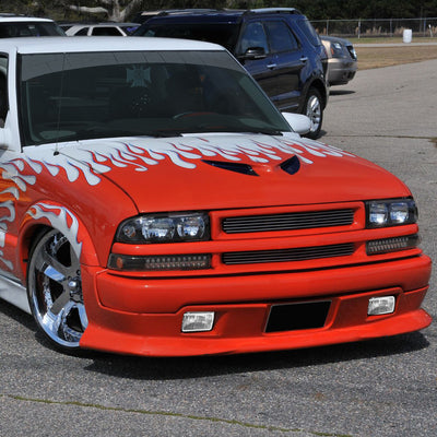 D-Motoring - Fog Lights - W / Switch - Clear Lens - Plug-n-Play - Pair - Chevy S10 Pickup / Blazer - 5
