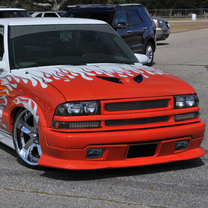 D-Motoring - Fog Lights - W / Switch - Smoked Lens - Plug-n-Play - Pair - Chevy S10 Pickup / Blazer - 5