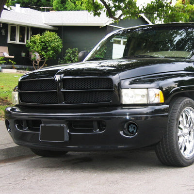 D-Motoring - Fog Lights - W / Switch - Smoked Lens - Plug-n-Play - Pair - Dodge Ram 1500 / 2500 / 3500 - 5