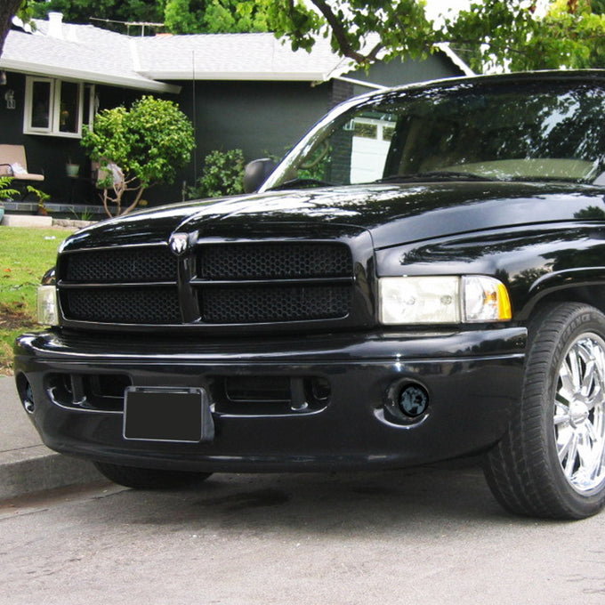 D-Motoring - Fog Lights - W / Switch - Smoked Lens - Plug-n-Play - Pair - Dodge Ram 1500 / 2500 / 3500 - 5