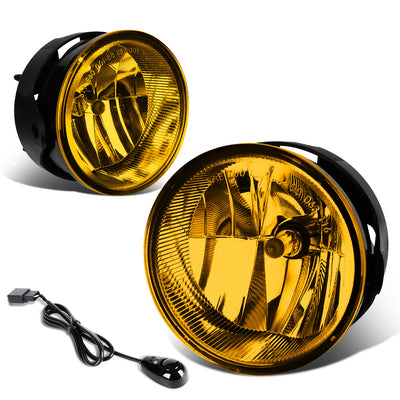 D-Motoring - Fog Lights - W / Switch - Amber Lens - Plug-n-Play - Pair - Ford Ranger / Expedition - 1