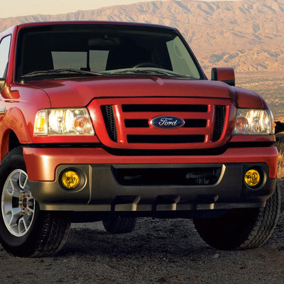 D-Motoring - Fog Lights - W / Switch - Amber Lens - Plug-n-Play - Pair - Ford Ranger / Expedition - 5