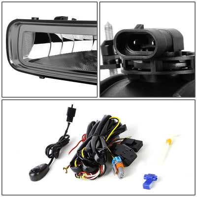 D-Motoring - Fog Lights - W / Switch - Smoked Lens - Plug-n-Play - Pair - Ford F-150 / Lincoln Mark LT - 3